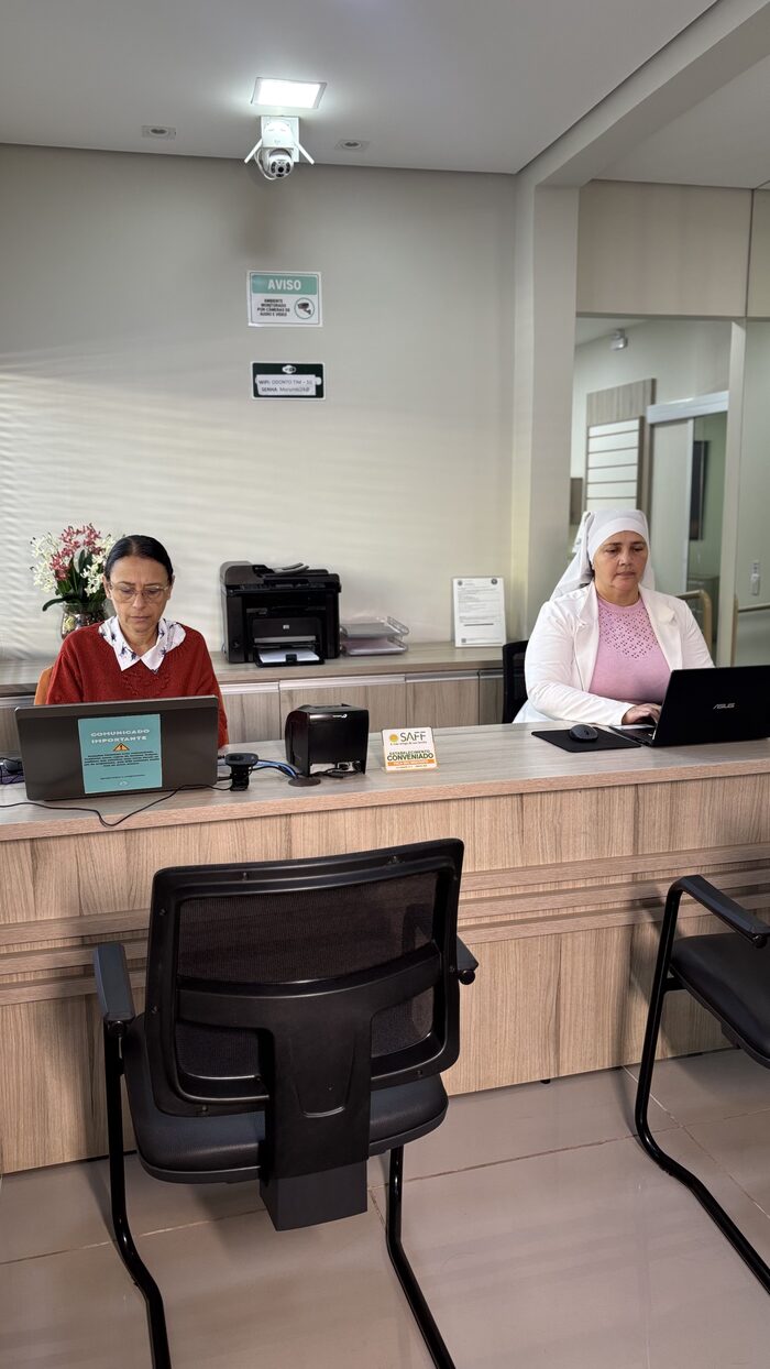 Recepção da Odonto Morumbi Foz