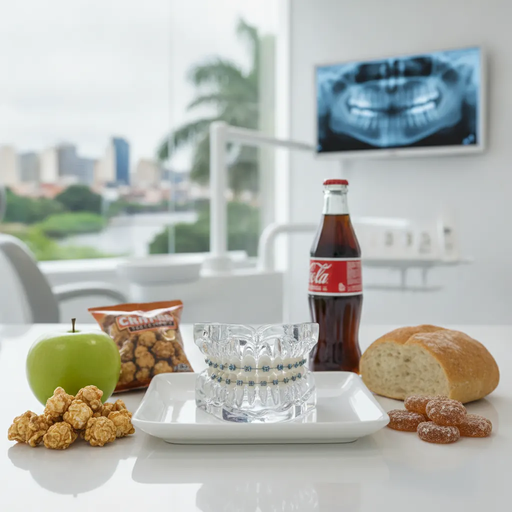 Alimentos para Evitar com Aparelho Ortodôntico em Foz do Iguaçu
